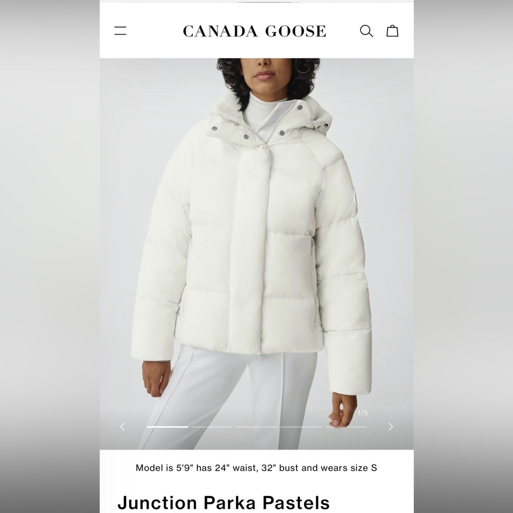 canada goose junction parka pastel DISCONTINUED